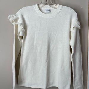 J Crew Factory Cotton Sweater. EUC